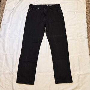 Men's Black George Regular Jeans 36x32